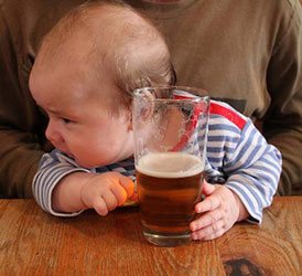детский алкоголизм